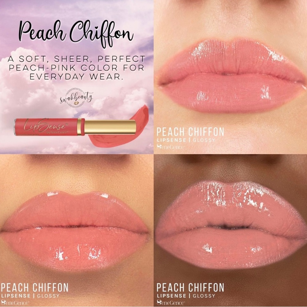 Limited Edition Peach Chiffon